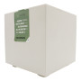 Millennium R Cube - 25cm cube vase pearl