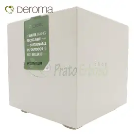 Millennium - 25cm cube vase pearl