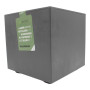 Millennium R Cube - Vazo në formë kutie antraciti 25 cm