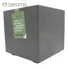 Millennium - Vaso a cassetta da 25 cm antracite