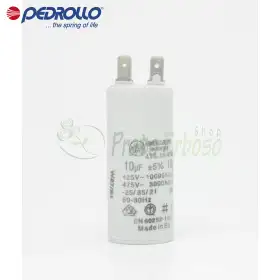 10 FC - Condensador de 10 micro faradios 450 VL Pedrollo - 1