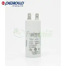 Condensador de 10 FC - 10 microfaradios y 450 VL Pedrollo - 1
