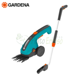 9855-20 - Ensemble de ciseaux sans fil ClassicCut + poignée et roulettes OUTLET Gardena - 1