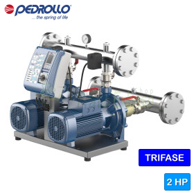 Grupo de presión trifásico CB2 - HT 3/4 - 2x1 HP Pedrollo - 1