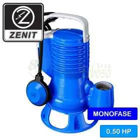 50/2/G40V A1BM5NCQTCG - Pompă electrică VORTEX monofazată de 0,50 CP pentru ape uzate Zenit - 1