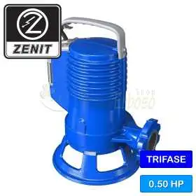 50/2/G40V A1BT5NCQNAE - 0.50 HP three-phase VORTEX electric pump for waste water Zenit - 1