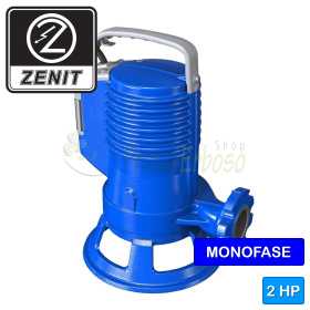 200/2/G50V A1CM5NCQTC - Pompă electrică VORTEX monofazată de 2 CP pentru ape uzate Zenit - 1