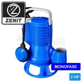 200/2/G50V A1CM5NCQTCG - 2 HP single-phase VORTEX electric pump for waste water Zenit - 1