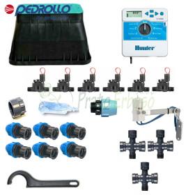 KI-H-6Z24I - Hunter 6-Zone 24V Irrigation Kit Hunter - 1