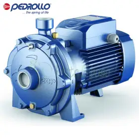 2CP 40/180C - Pompe électrique centrifuge triphasée à double roue de 5,5 CV Pedrollo - 1