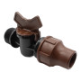 BF-valve-lock - Vanne cylindrique avec bague 16 mm x 3/4"