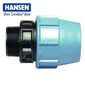 Conector de compresión 32 x 1/2" con sistema Poseidon