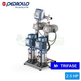 GP2W - FCR 100/5 - Dreiphasen-Druckaggregat, 2x1,25 PS - Pedrollo