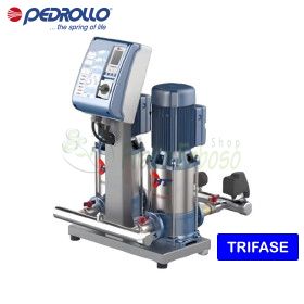 CB2 - HT 15/3 - 2x5.5 HP three-phase pressure booster set - Pedrollo