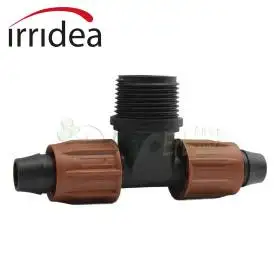 GG-TDMC-D16 - Tee with ferrule 16 mm x 3/4" Irridea - 1