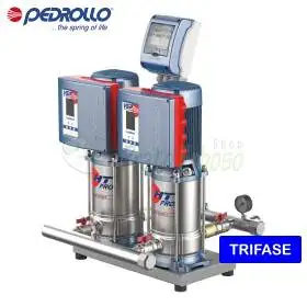 VSP2-HT 10/5 PRO twin three-phase pressure booster set