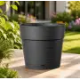 Save pot - 20 cm round anthracite pot