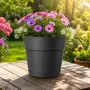 Pot de rangement - Pot rond anthracite de 24,5 cm