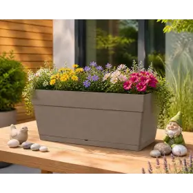 Save window box XL - Vaso a cassetta da 79 cm camel Deroma - 1