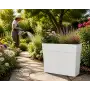 Like Fence - Vaso a cassetta da 78 cm bianco