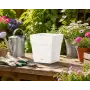 Save Square pot - Vaso quadro da 17 cm bianco