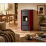 Martina - 11.5 kW red pellet stove