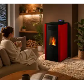 Stufa hidropelet Mira 16 - 16 kW, dizajn modern