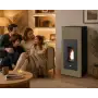 Ilaria Hydro - Stufa a pellet hydro da 17.5 Kw tortora