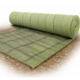 Virmat - Géotapis rustique anti-érosion pour pelouse de 92,25 m² Virens - 1