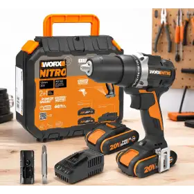 Taladro atornillador inalámbrico WX102 de 20 V Worx - 1