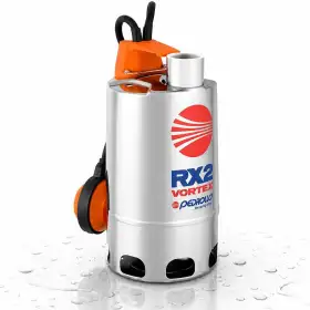 RX 2/20 (5m) - Elettropompa per acque sporche VORTEX trifase da 0.50 HP Pedrollo - 1