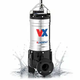 VX 55/65 - Elettropompa VORTEX per acque luride trifase da 5.5 HP Pedrollo - 1