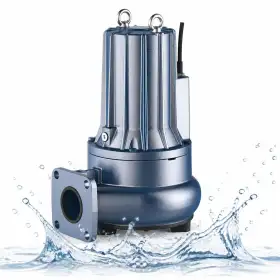 MC 40/65-F - Pompe électrique triphasée à deux canaux de 4 CV pour eaux usées