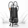 Bomba de aguas residuales VORTEX trifásica VXC 10/45 de 1 HP