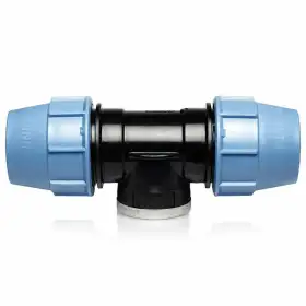 S085025012 - Tee a 90 gradi a compressione 25 x 1/2" x 25 Supreme - 1