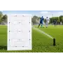 Progetto di irrigazione per calcio in erba naturale a 13 irrigatori