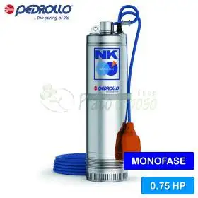 NKm 2/3-GE (10 m) - Pompe électrique submersible monophasée avec interrupteur à flotteur, 0,75 CV