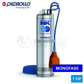 NKm 4/4-GE (10m) - 1 HP single-phase submersible electric pump with float switch