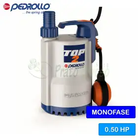 TOP 2 (5 m) - Pompe de drainage d'eau claire de 0,50 CV