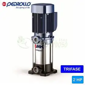 MK 3/6 - Pompë elektrike me shumë shkallë vertikale trefazore 2 HP Pedrollo - 1