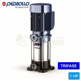MK 5/4 - Electrobomba multietapa vertical trifásica de 1 HP Pedrollo - 1