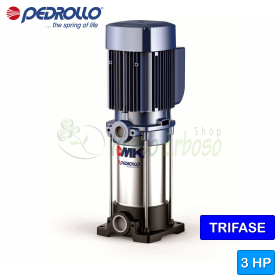 MK 8/6 - 3 HP three-phase vertical multistage electric pump Pedrollo - 1