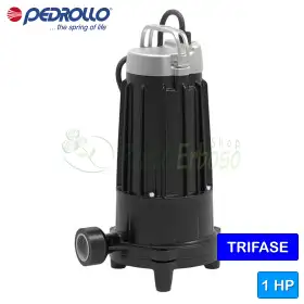 TR 0.75 - Electropompa submersibila cu tocator trifazat de 1 CP Pedrollo - 1