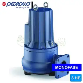 VXCm 30/65-F - Electrobomba monofásica VORTEX de 3 HP para aguas