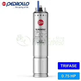 4PD/0,75 - Motor rebobinabil 4" 0,75 CP trifazat 400 V