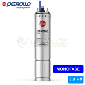 Motori njëfazor me rikthim 4PDm/1,5 - 4" 1,5 HP Pedrollo - 1