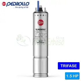 4PD/1,5 - Motor rebobinabil 4" 1,5 CP trifazat 400 V Pedrollo - 1