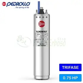 4PS/0.75 - Motore incapsulato 4" da 0.75 HP trifase