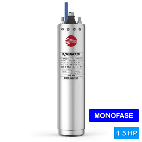 4PSm/1.5 - Moteur encapsulé monophasé 4" 1.5 HP