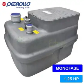 SAR 250-TOP 5 - Estación elevadora de agua de lluvia de 1,25 HP
